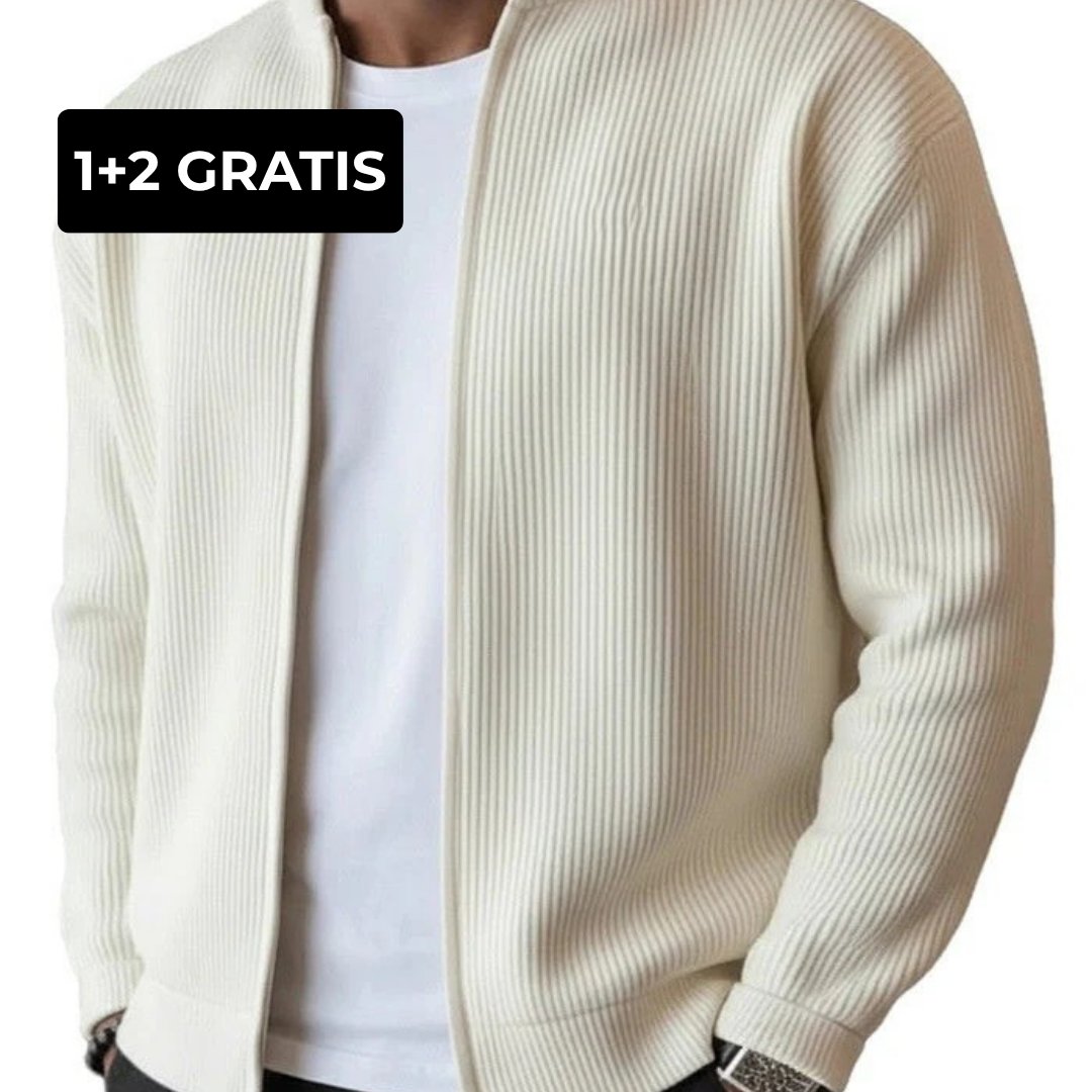 NK | Vest met lange mouwen en ritssluiting (GELEVERD MET LOGO)