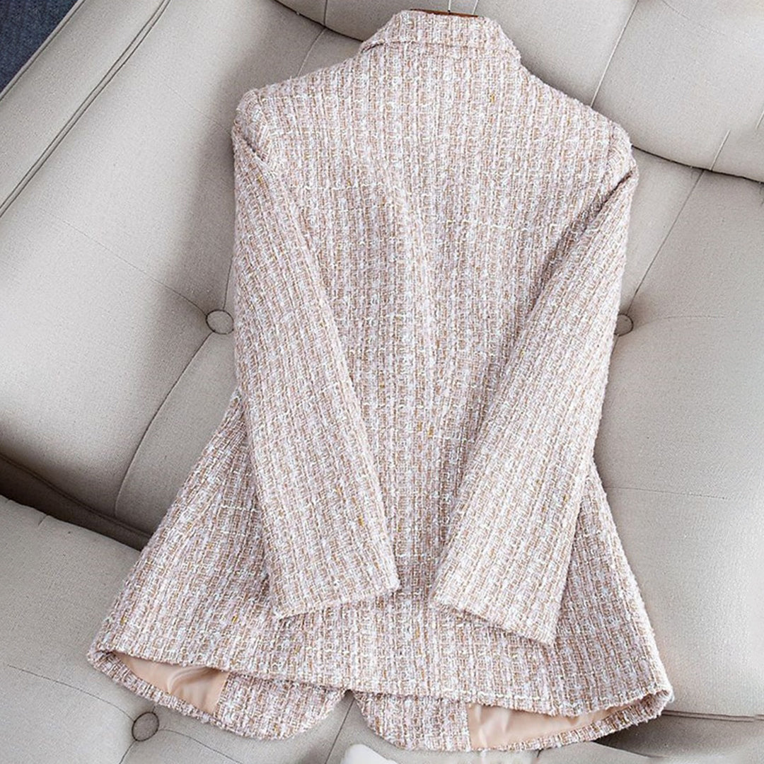 Scarlett™ Dames Getailleerde Tweed Blazer