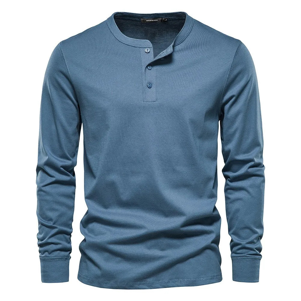 T-Shirt met Lange Mouwen voor Heren