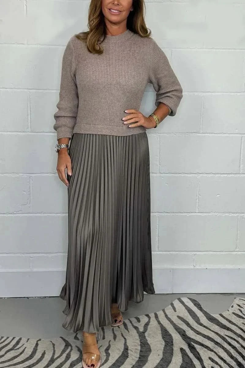 Merel | Maxi Jurk Vrouwelijk Comfort en Elegante Stijl voor een Verfijnde Daily Look