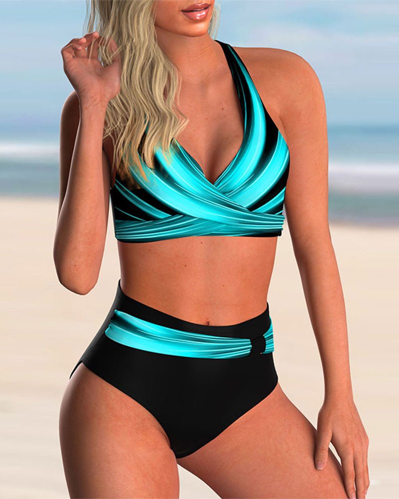 Liliana | Elegante Bikini met Levendige Print