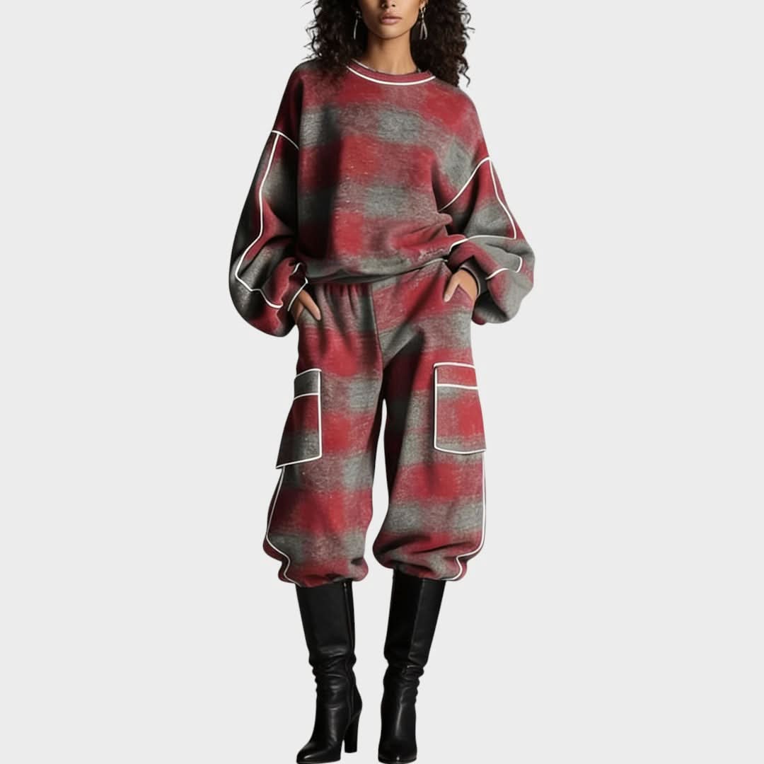 ESMÉE™ | Jersey- en Broekset met ultiem comfort en flatterende look voor dagelijks en reizen