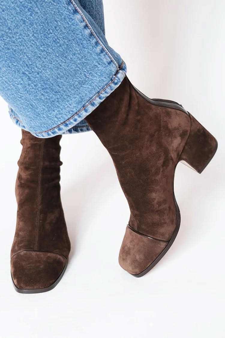 Ava | Elegante Hakken met Stabiele Blokhak voor Dagelijks Comfort en Tijdloze Stijl