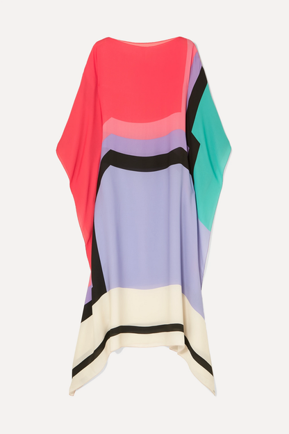 Aurora | Boho Chic Caftan met Grafische Print