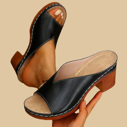 GABRIELLA | Orthopedische Sandalen met Brede Hak Elegant en Comfortabel voor Elke Dag