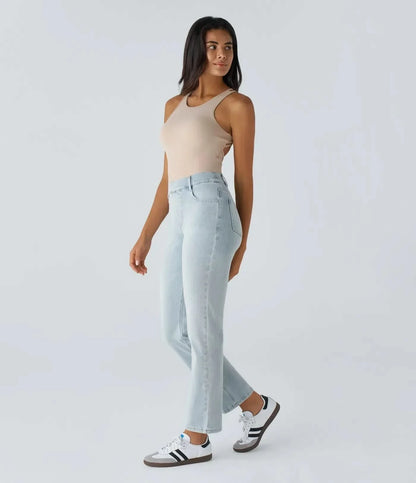 RAFFAELLA | Hoge Taille Ultra Comfortabele Broek met Casual Chic Stijl