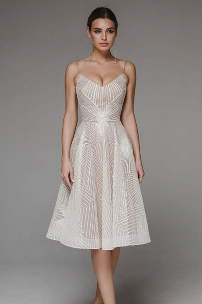 Velia | Elegante en Stralende Midi Jurk