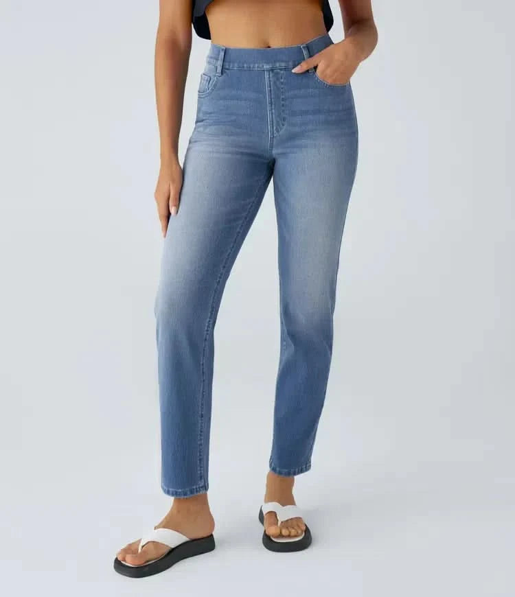 RAFFAELLA | Hoge Taille Ultra Comfortabele Broek met Casual Chic Stijl