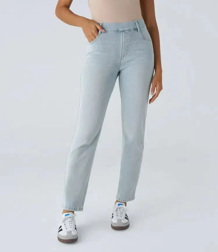 RAFFAELLA | Hoge Taille Ultra Comfortabele Broek met Casual Chic Stijl
