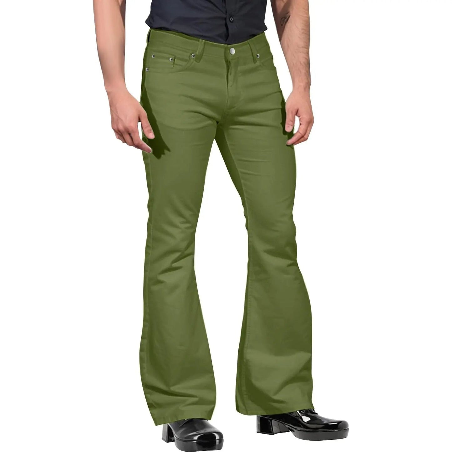 Retro Flare Broek voor heren