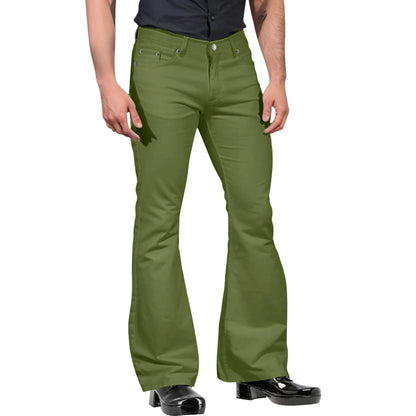 Retro Flare Broek voor heren