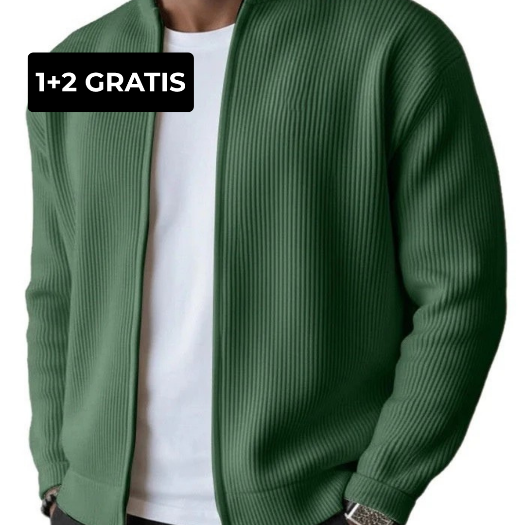 NK | Vest met lange mouwen en ritssluiting (GELEVERD MET LOGO)