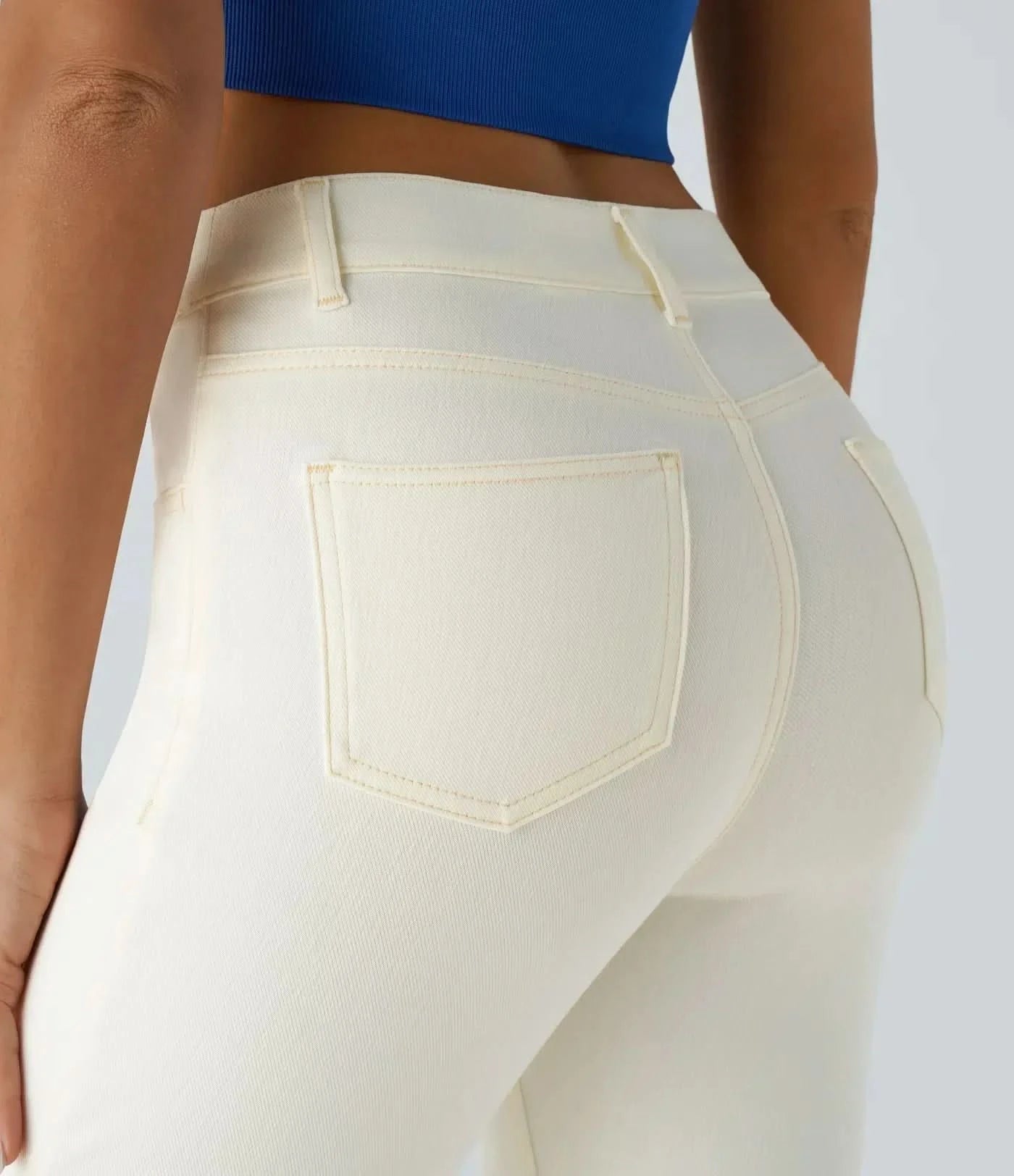 RAFFAELLA | Hoge Taille Ultra Comfortabele Broek met Casual Chic Stijl