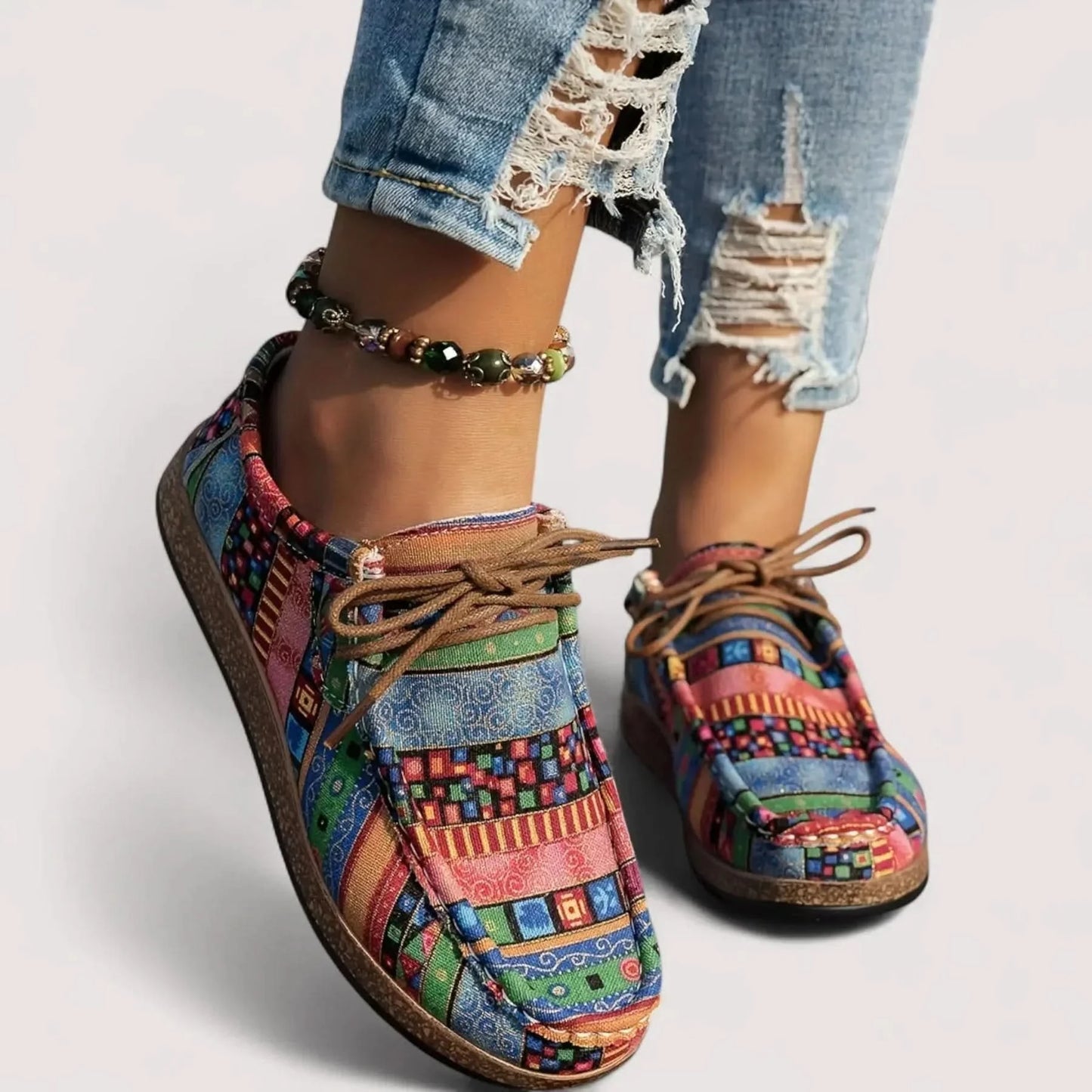 DAKOTA | Boho Veterschoenen voor Artistieke Alledaagse Stijl