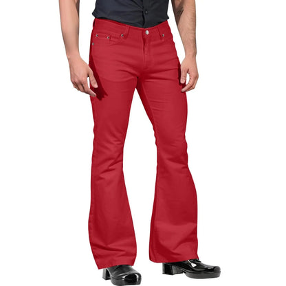 Retro Flare Broek voor heren
