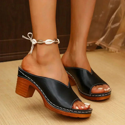 GABRIELLA | Orthopedische Sandalen met Brede Hak Elegant en Comfortabel voor Elke Dag
