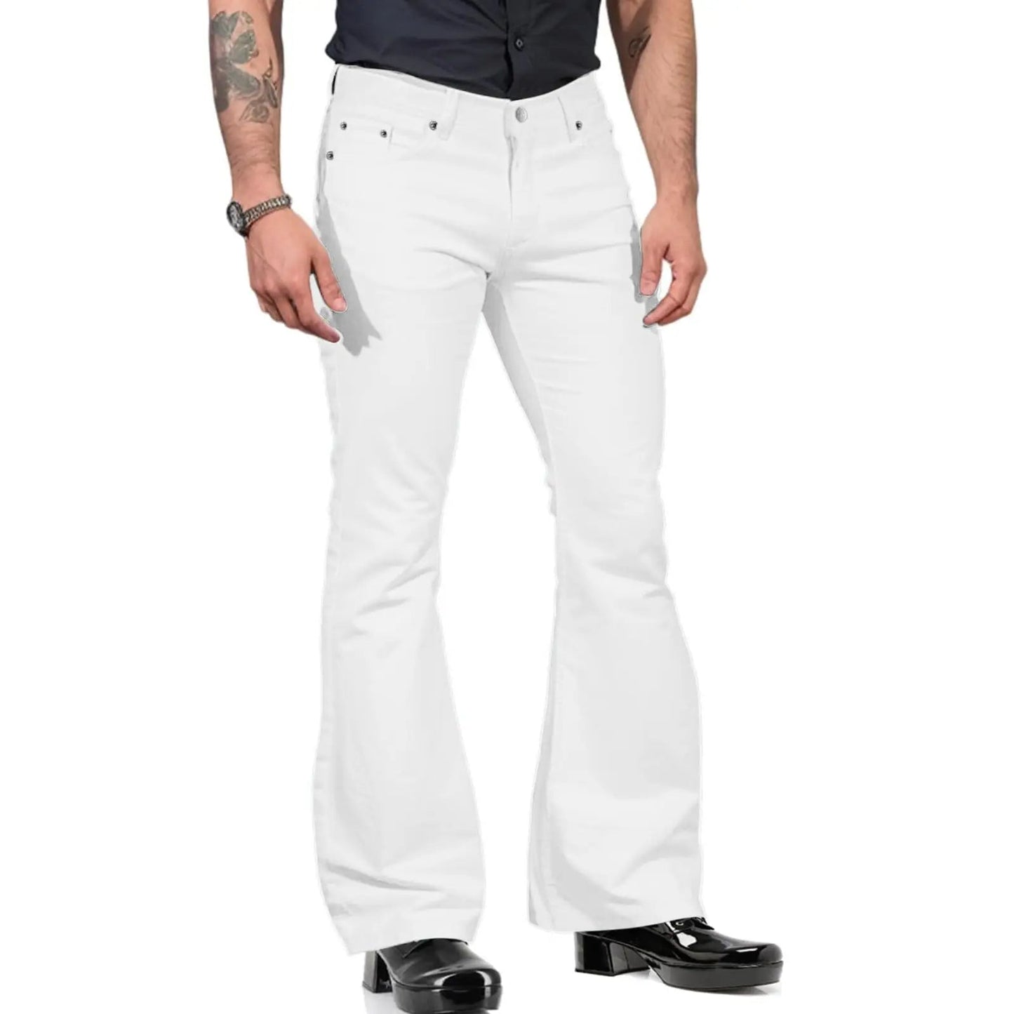 Retro Flare Broek voor heren