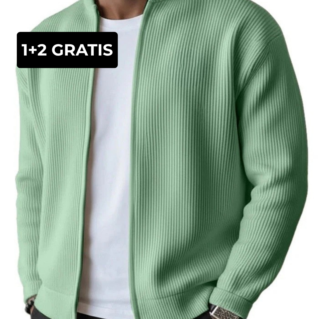 NK | Vest met lange mouwen en ritssluiting (GELEVERD MET LOGO)