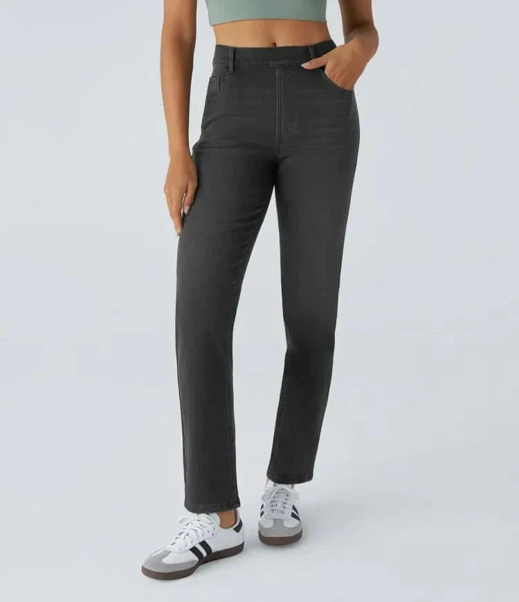 RAFFAELLA | Hoge Taille Ultra Comfortabele Broek met Casual Chic Stijl