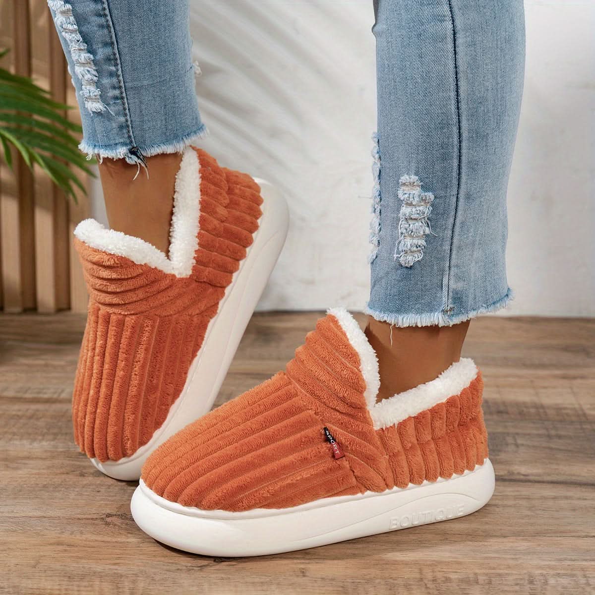 NINA | Warme Huisschoenen voor Direct Comfort en Ontspannen Gezelligheid