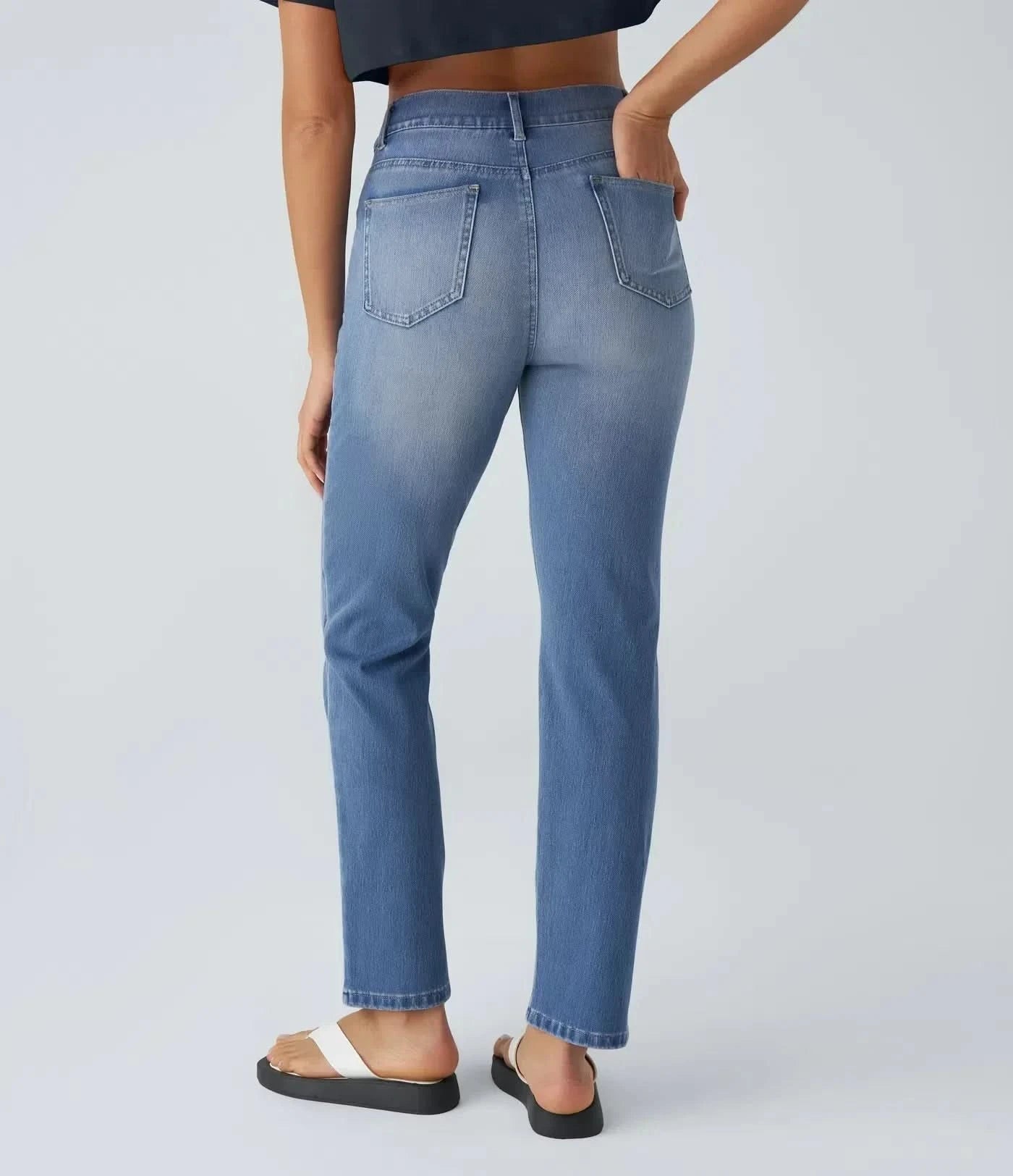RAFFAELLA | Hoge Taille Ultra Comfortabele Broek met Casual Chic Stijl