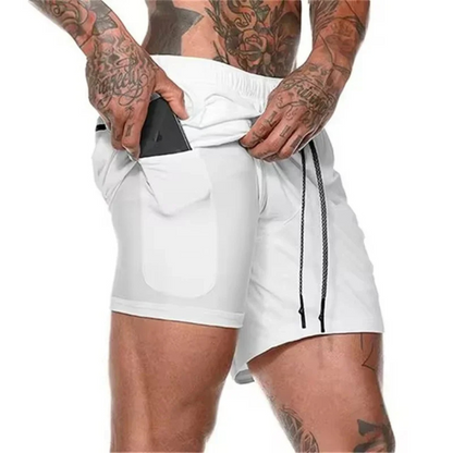 DraftFlex – 2-in-1 Sportshort voor Mannen