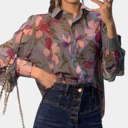 Eleanor™ Dames Chiffon Blouse