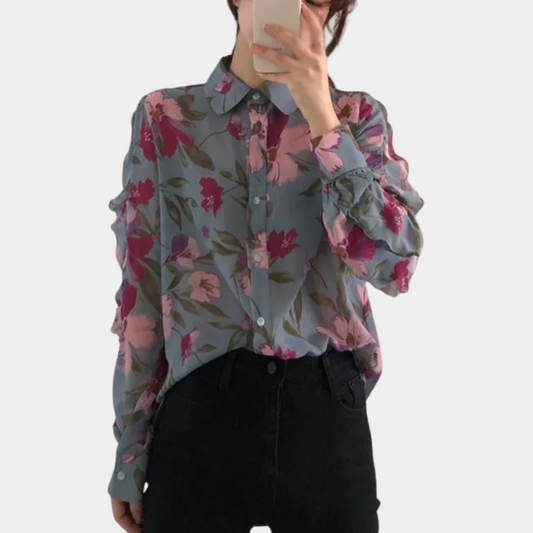 Eleanor™ Dames Chiffon Blouse