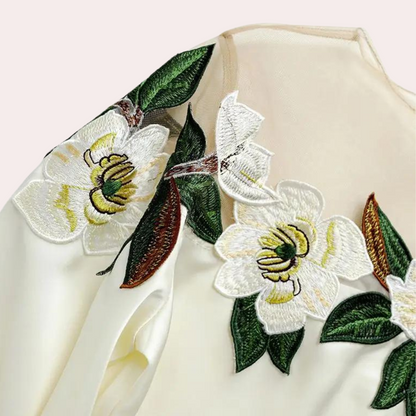 Maddison™ Dames Off-Shoulder Blouse