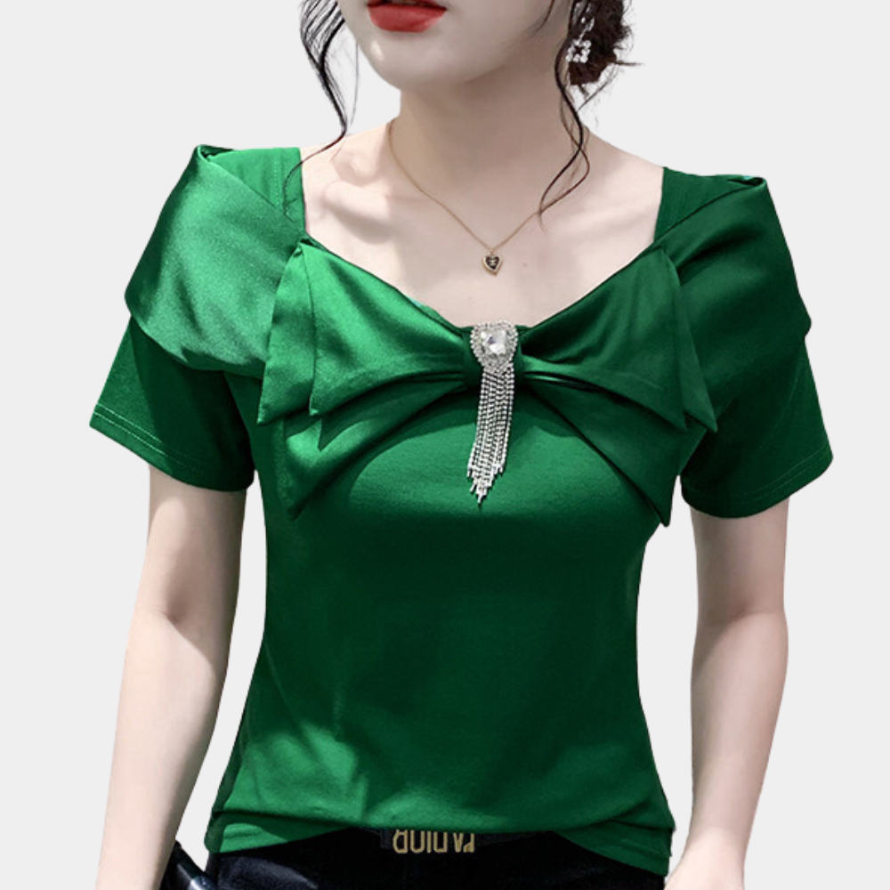 Molly™ Dames Satijnen Top