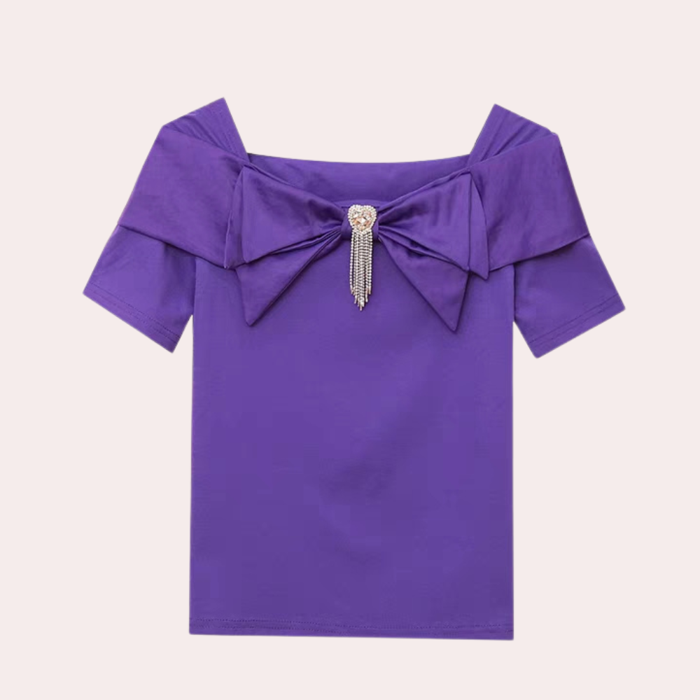Molly™ Dames Satijnen Top