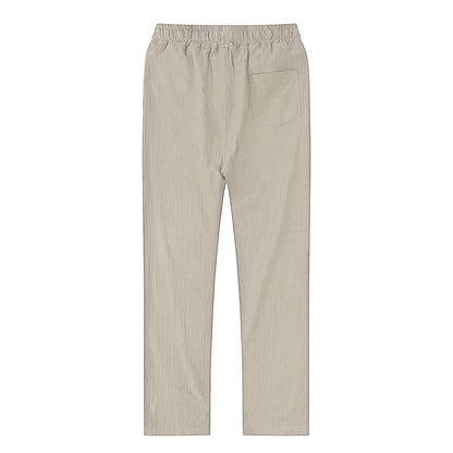 Lukas linnen broek voor heren