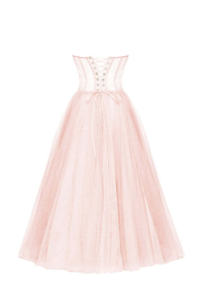 Monica | Elegante en Gesneden Ceremonie Jurk