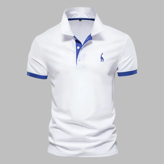 Elegant poloshirt voor heren Rich-text-editor