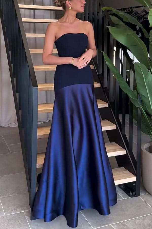 Lucia™ | Strapless jurk die je vrouwelijkheid omarmt met elegantie en lichtheid