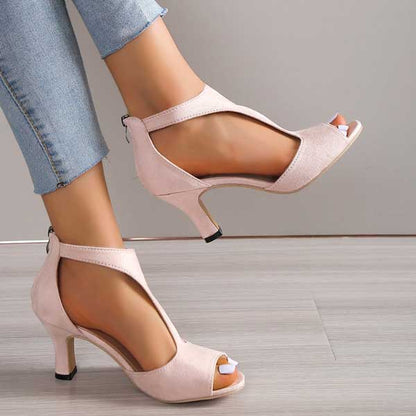 Mirella | Orthopedische Sandalen met Stabiele Hak en Comfort