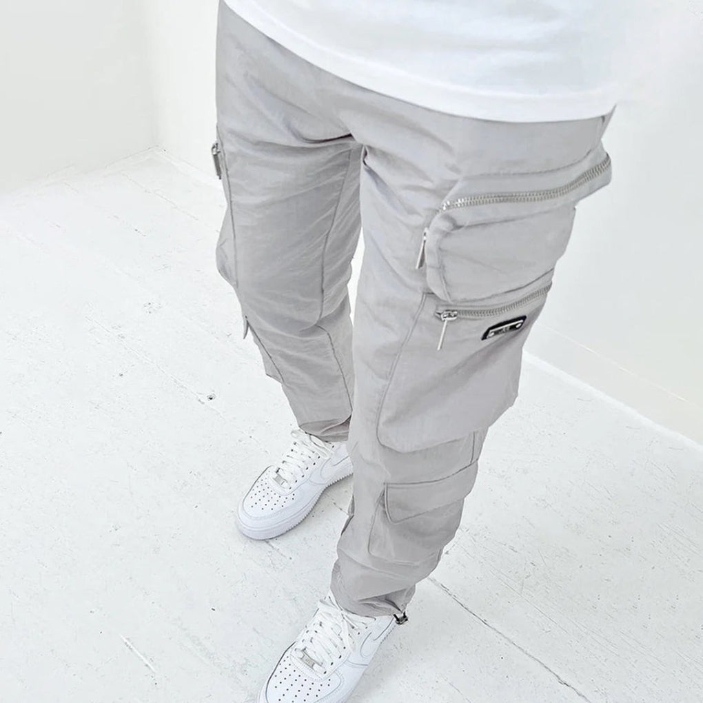 Heren Classic Fit Multi Pocket Cargobroek