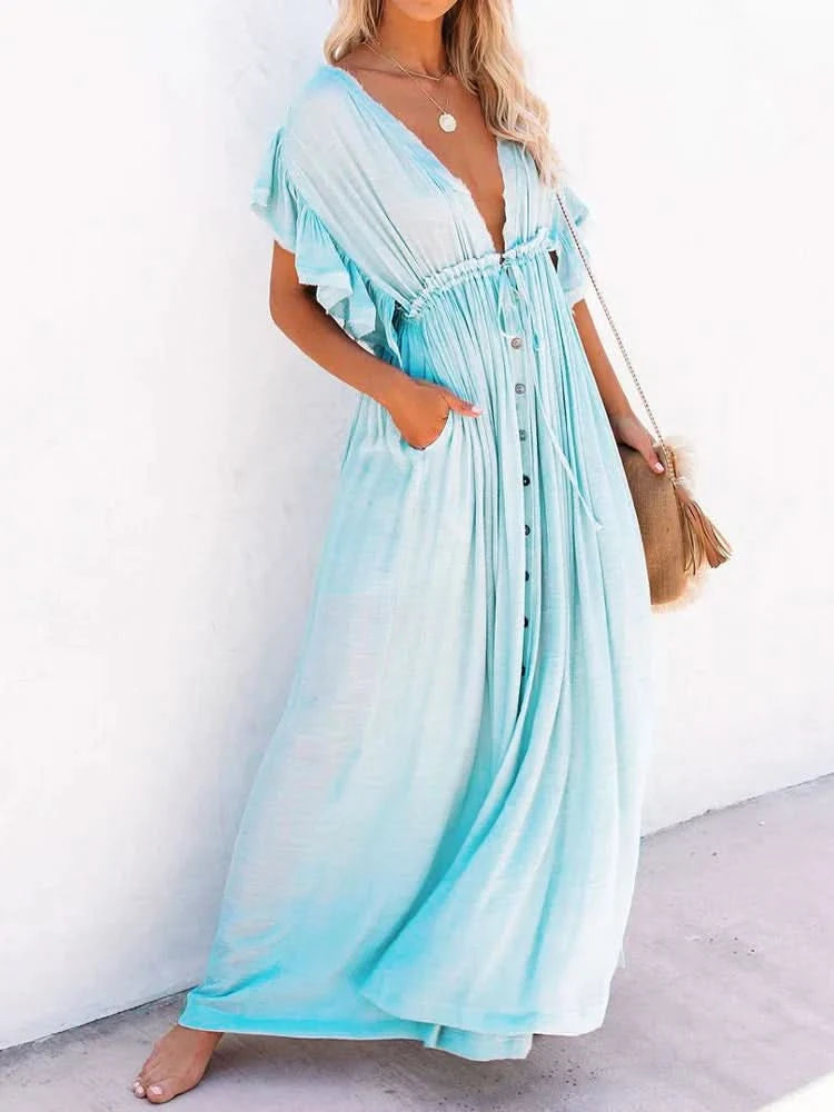 Boho casual jurk