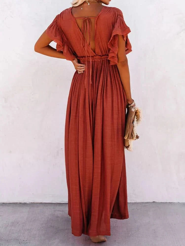 Boho casual jurk