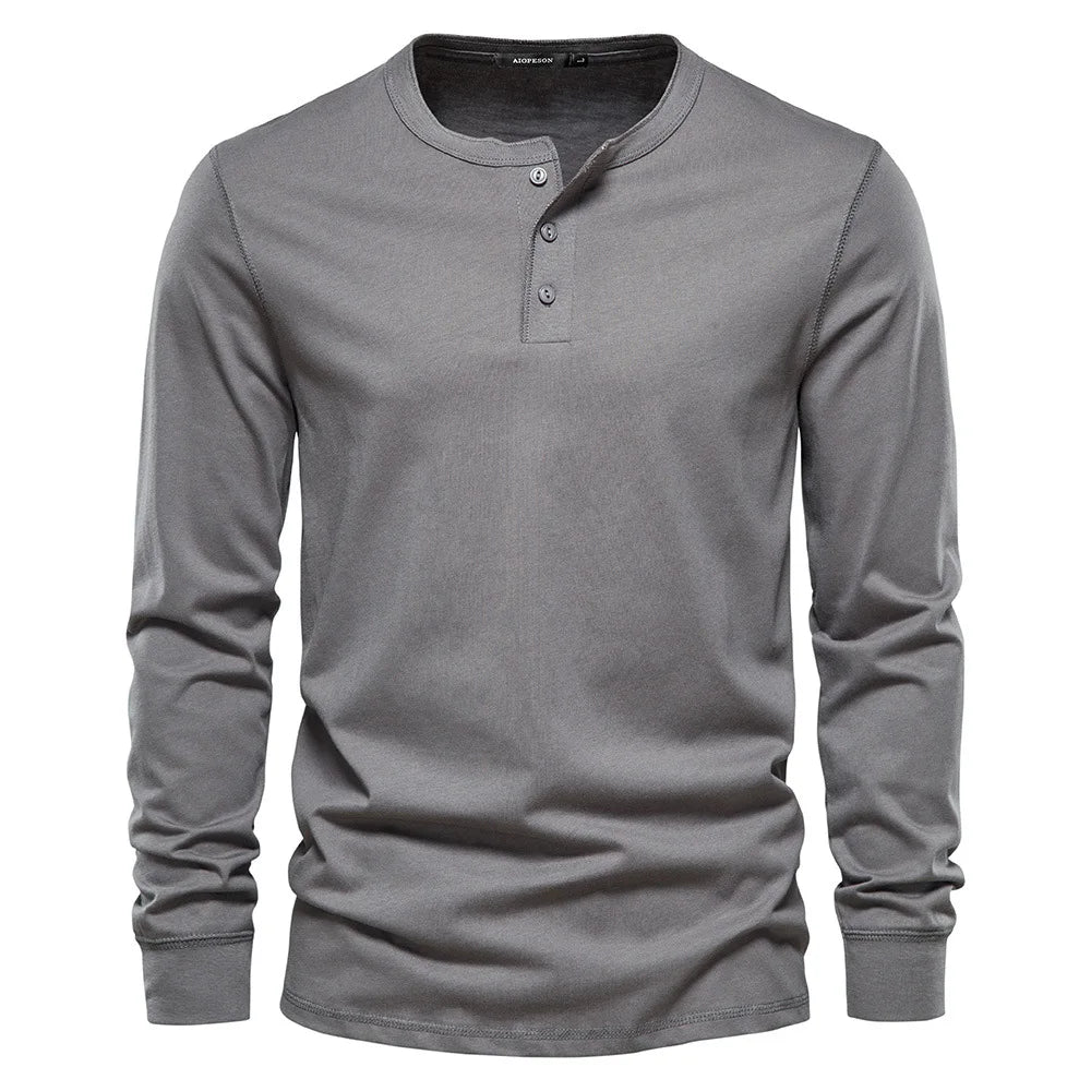 T-Shirt met Lange Mouwen voor Heren