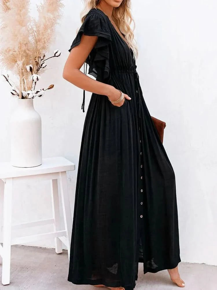 Boho casual jurk