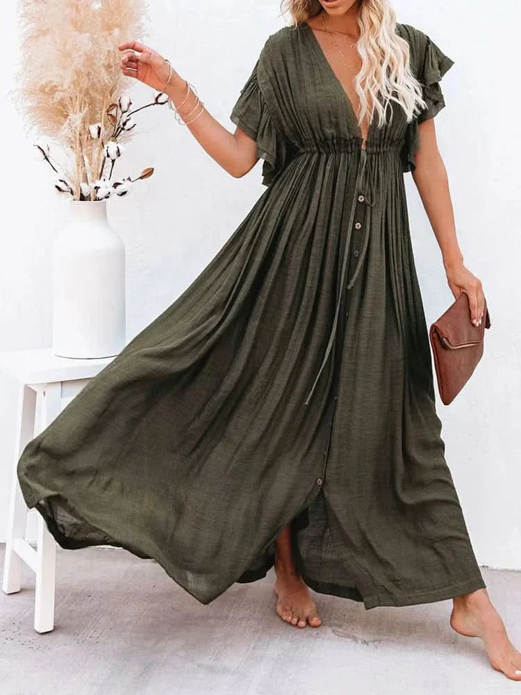 Boho casual jurk