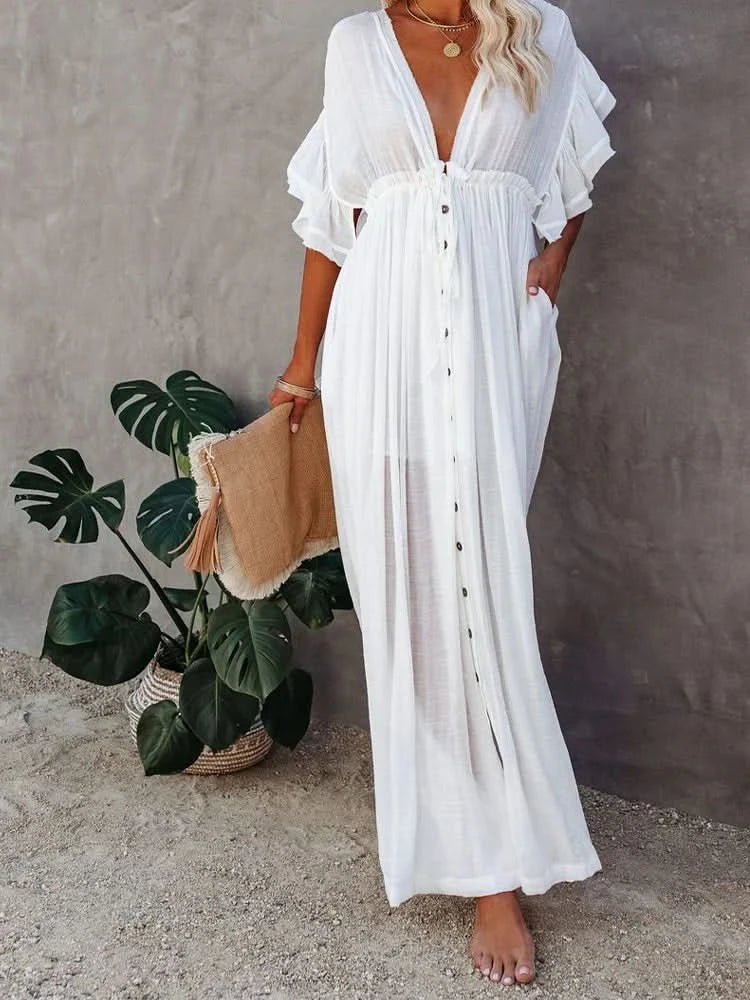 Boho casual jurk