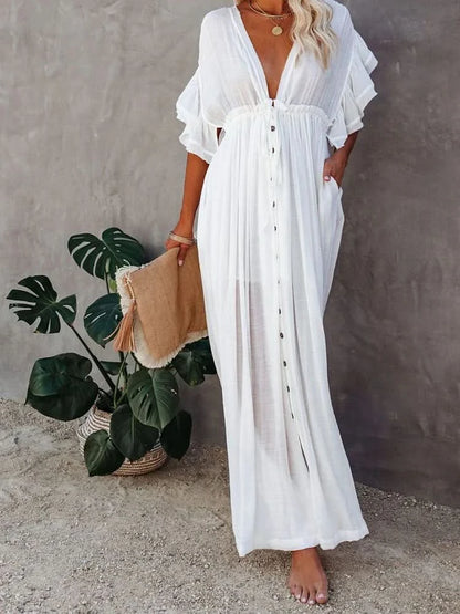 Boho casual jurk