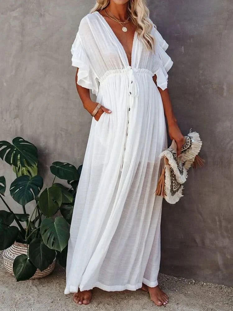 Boho casual jurk