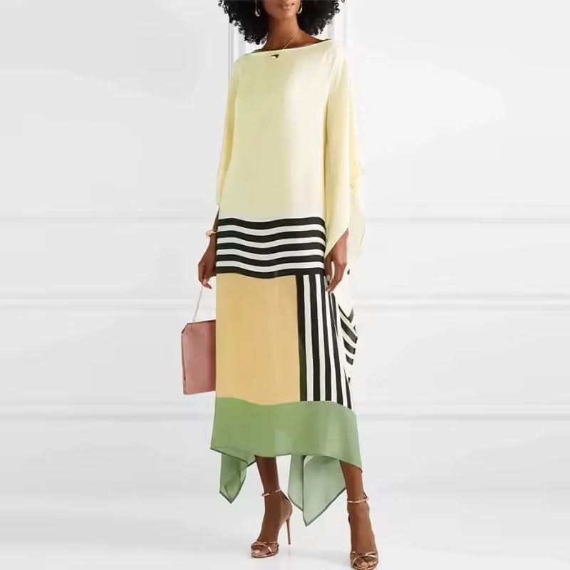 Aurora | Boho Chic Caftan met Grafische Print