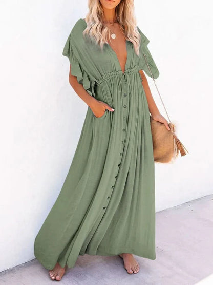 Boho casual jurk