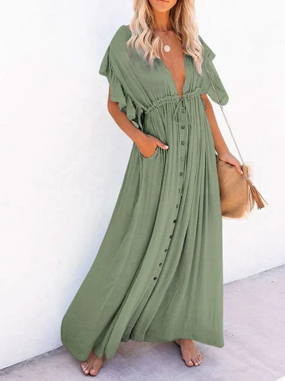 Boho casual jurk