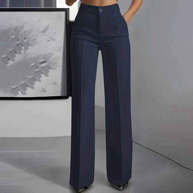 ELINORA | Chic hoge taillebroek met flatterende pasvorm voor werk en elegante momenten