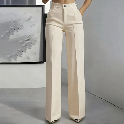 ELINORA | Chic hoge taillebroek met flatterende pasvorm voor werk en elegante momenten